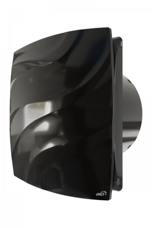 Вентилятор накладной WAVE D120 Black classic ERA