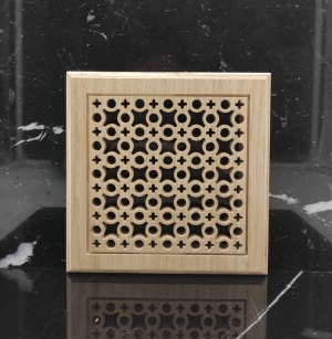 Решетка декоративная деревянная на магнитах Пересвет К-02 200х200мм